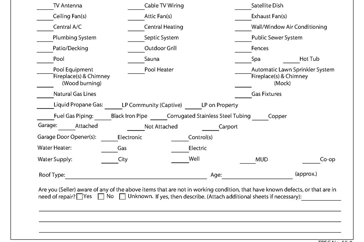 Seller's Disclosure in Texas — A Complete Guide to Filling It Out